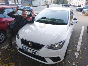 Obrázek z autoškoly